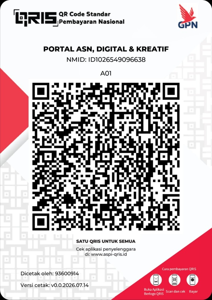 QRIS Pembayaran Portal CASN 2027